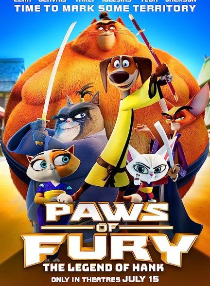 انیمیشن پنجه های خشم افسانه هنک Paws of Fury The Legend of Hank 2022