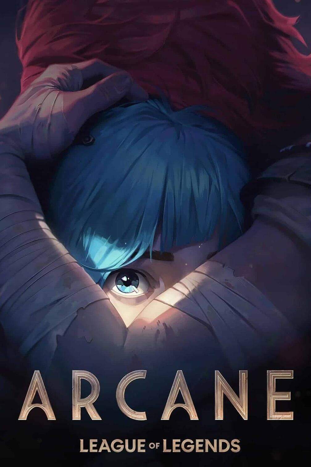 دانلود انیمیشن آرکین لیگ افسانه ها Arcane 2021 poster