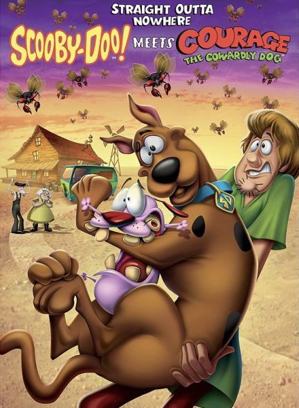 انیمیشن اسکوبی دوو ملاقات با سگ ترسو Straight Outta Nowhere: Scooby-Doo! Meets Courage the Cowardly Dog 2021