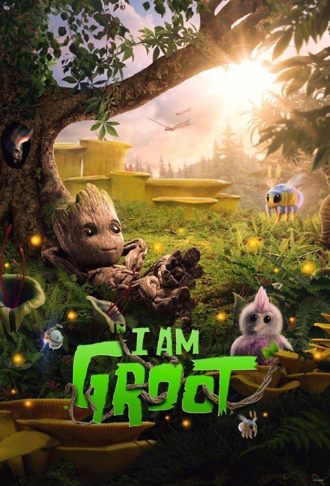 دانلود انیمیشن من گروت هستم I Am Groot 2022