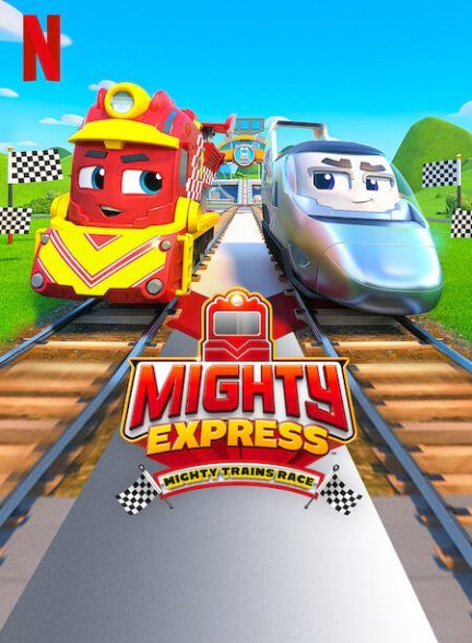 انیمیشن مسابقه قطارهای مایتی اکسپرس Mighty Express: Mighty Trains Race 2022