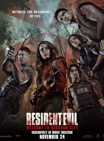 فیلم رزیدنت اویل به راکون سیتی خوش آمدید Resident Evil: Welcome to Raccoon City 2021