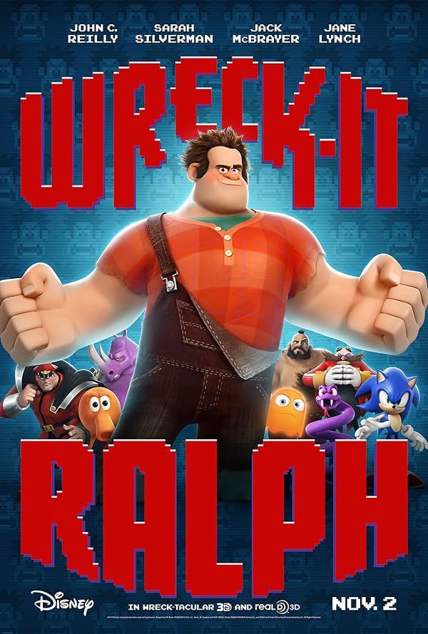 دانلود انیمیشن رالف خرابکار Wreck It Ralph 2012