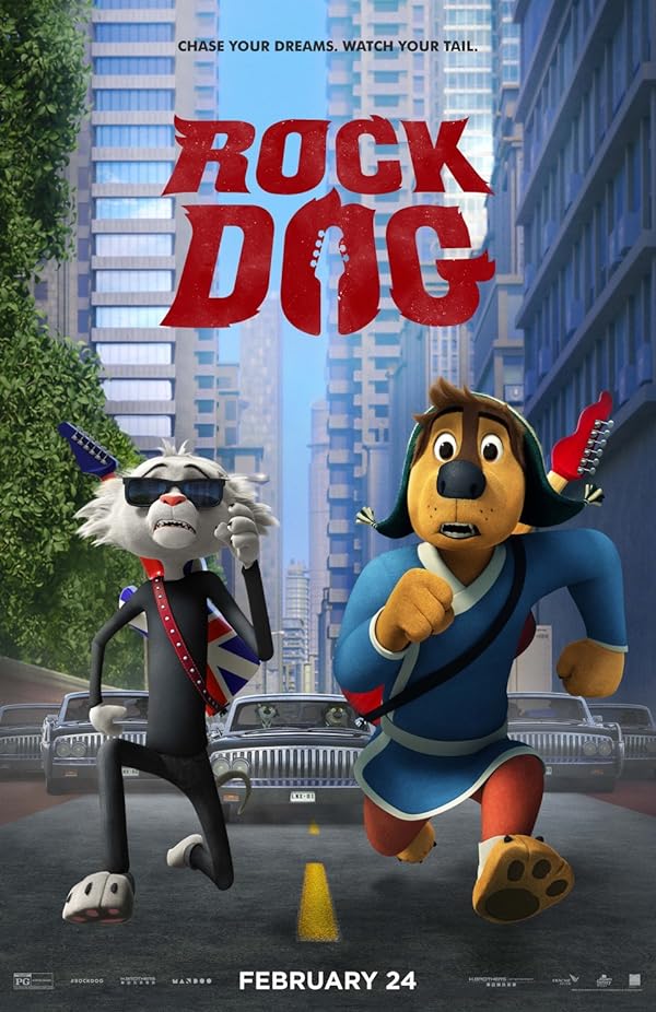 دانلود انیمیشن سگ آواز خوان Rock Dog 2016