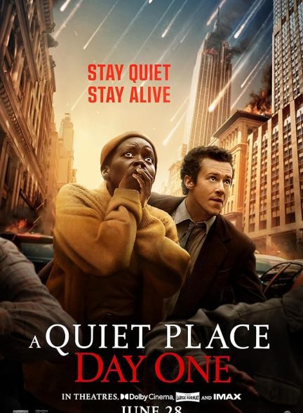 فیلم مکانی ساکت 3 روز اول A Quiet Place: Day One 2024